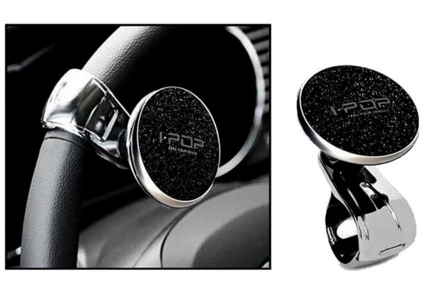 ROYALTECH i-Pop Car Steering Knob Wheel Holder (Black) - Image 3