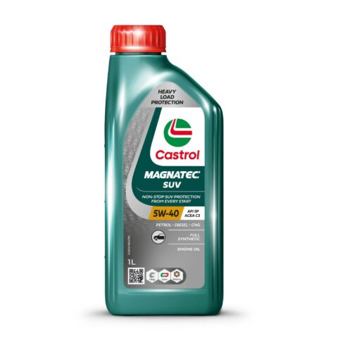 Castrol MAGNATEC SUV 5W-40 Full Synthetic Engine Oil for Petrol, CNG and Diesel SUVs 1L (3420943)