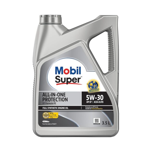 Mobil Super Everyday Protecton 10W-30 Extra High Performance Engine Oil for Cars (4 L)