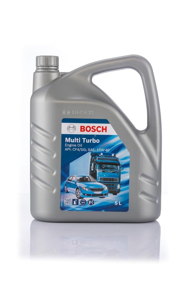Bosch_Engine Oil_Multi turbo CF4/SG 15W 40_Pack of_5 (L)_For_Petrol & Diesel