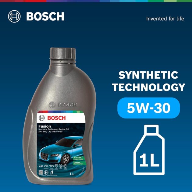 Bosch Fusion, Synthetic Engine Oil 5W-30 SM/CF - 1 L Pack - Image 2