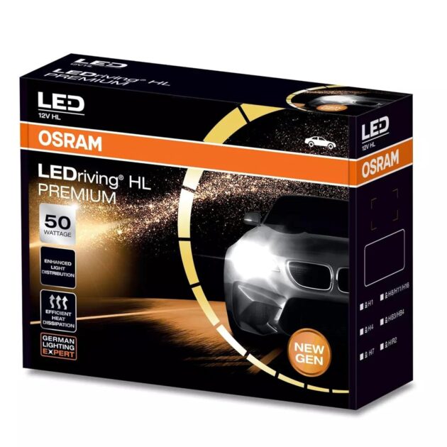 OSRAM LED HEADLIGHT FOR CAR G6204 COOL WHITE (H4/H19 12V 50W 6000K)