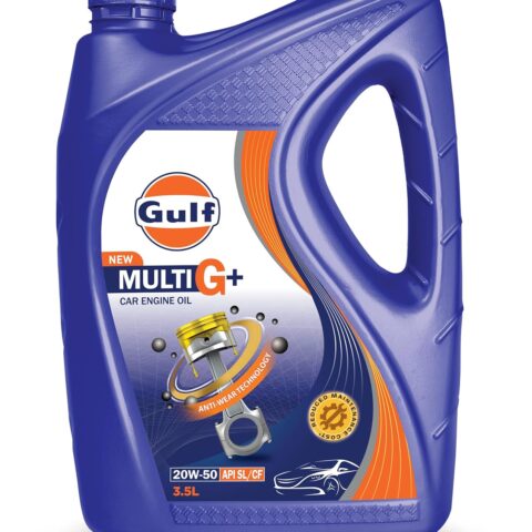 GULF Multi G+ SAE 20W-50 - Passenger car Engine Oil [3.5 L] - Pack of 1