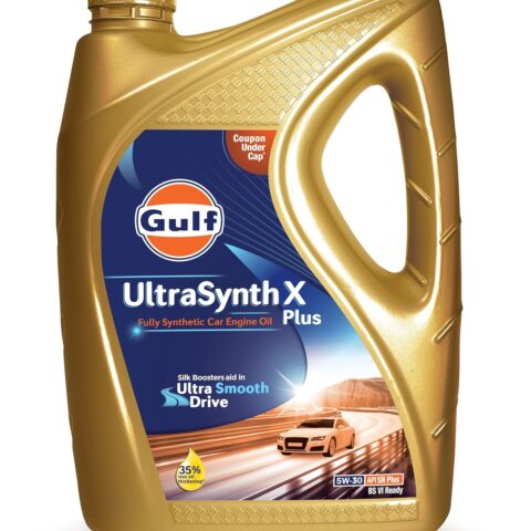 GULF ULTRASYNTH X SAE 5W-30 - Fully Synthetic Passenger car Engine Oil [3 L] - Pack of 1